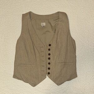 Linen Vest